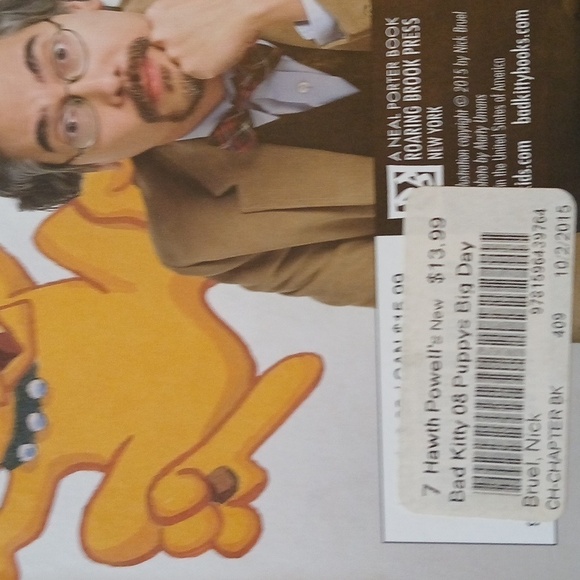 Bad Kitty Puppy's Big Day Hard Cover B/W Graphic Novel Edition 2015 Nick Bruel - Picture 3 of 7